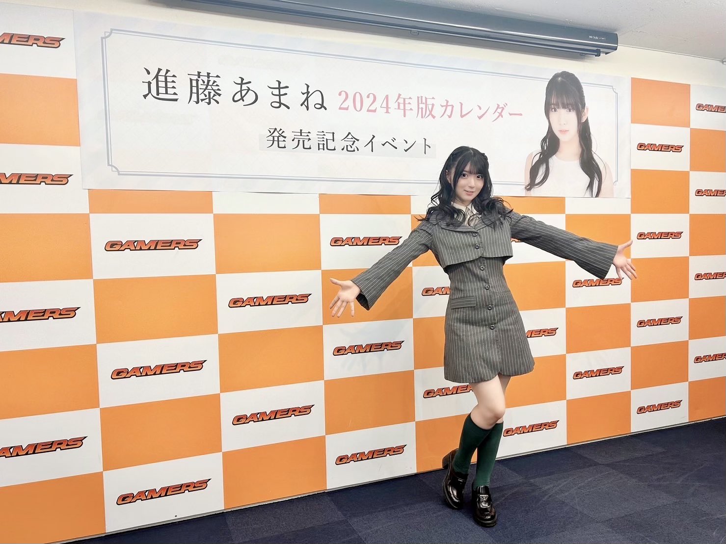 進藤あまね TAMAKYU×GiGO B2ポスター（Voice Actor Card