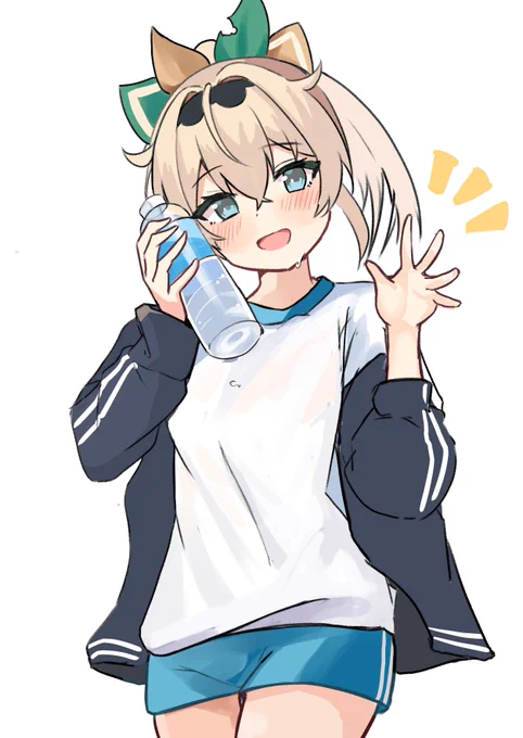 ござる・・・応援してるぞ #いろはにも絵を 