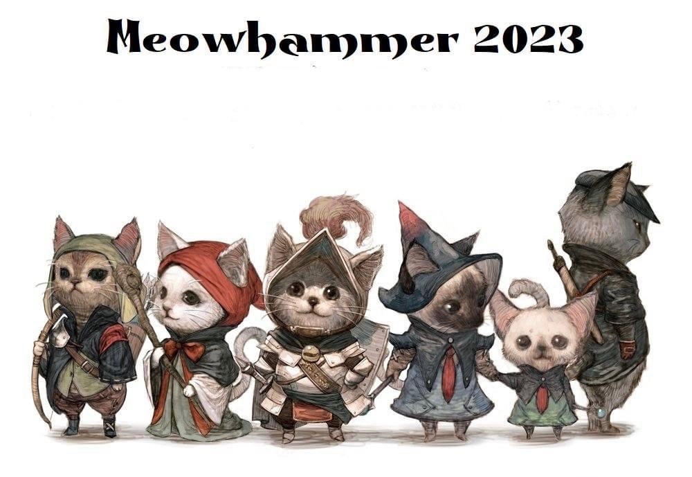 Meowhammer's tweet photo. Join us today and tomorrow @SliceandDiceGC for Meowhammer! https://t.co/JEv9te5OmR