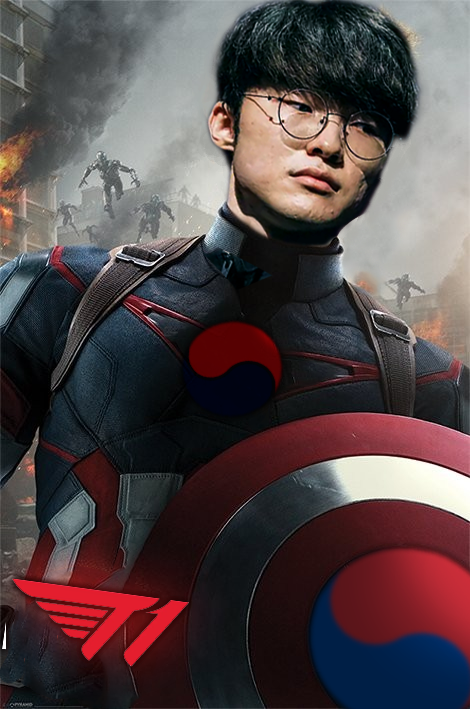 LSXYZ9's tweet photo. There is only one hope remaining for Korea and #LCK now at #Worlds2023 

queue "Holding out for a hero." music 

#T1Win https://t.co/RTPdhoUE7d