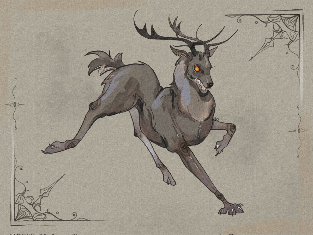 k4rm4aaa's tweet photo. Drawing fantasy creatures era✨✨

.
#art #fypシ #digitalart #deer #ArtistOnX https://t.co/AAdVoFZ31r