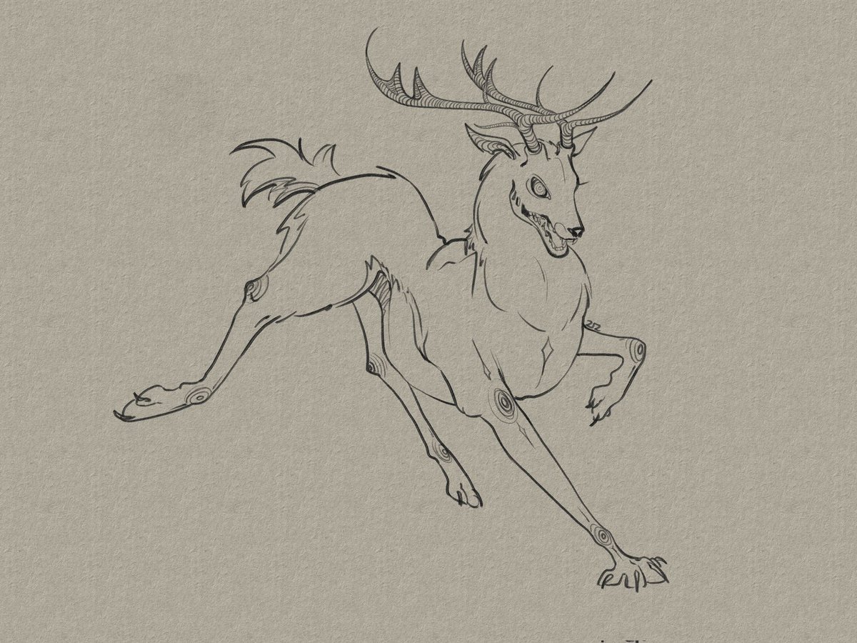 k4rm4aaa's tweet photo. Drawing fantasy creatures era✨✨

.
#art #fypシ #digitalart #deer #ArtistOnX https://t.co/AAdVoFZ31r
