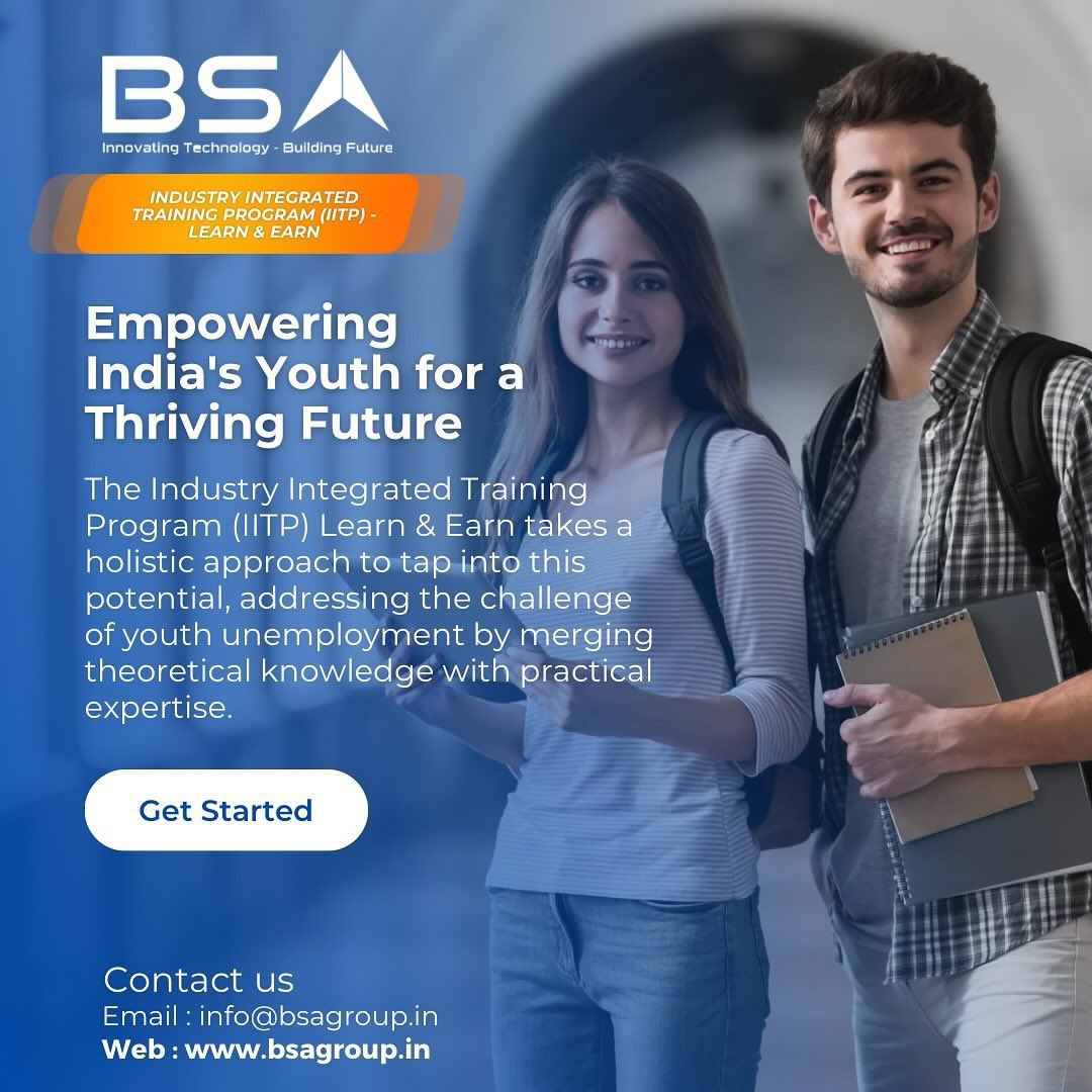 BSA Group is committed to nurturing
this potential, bridging the gap between education and employment through the Industry Integrated Training  Program (IITP)-Learn & Earn.

#bsa #bsagroup #facilitymanagement #Services
#skilldevelopment #learnandearn #skillingindia