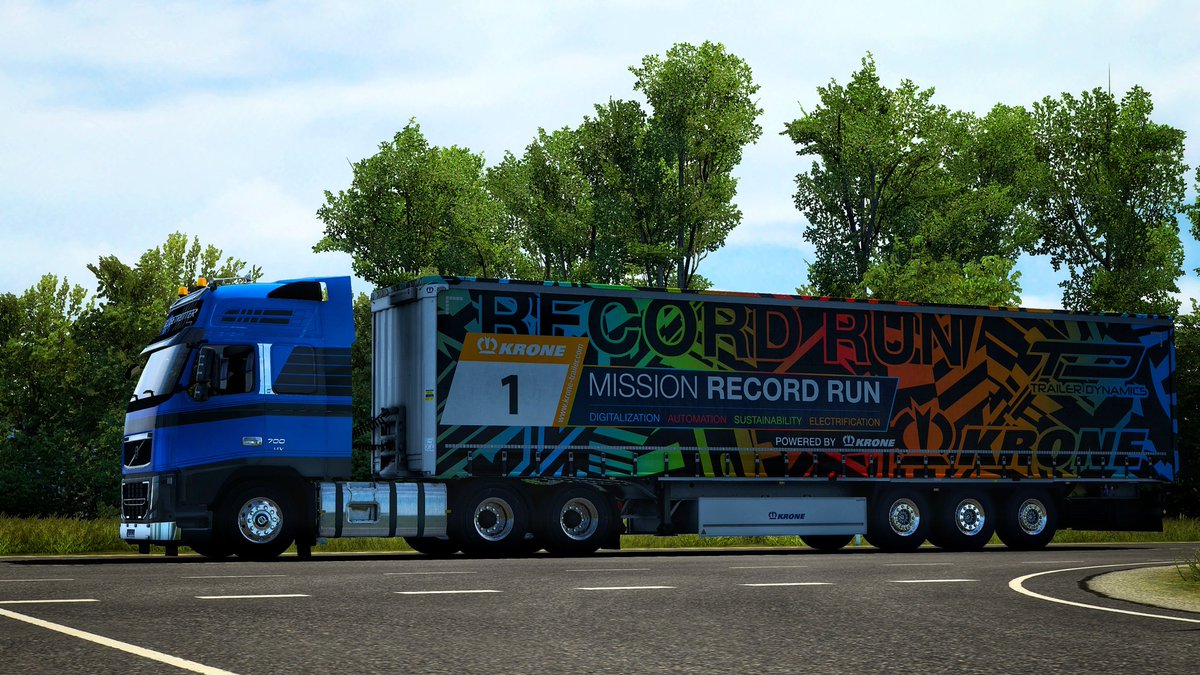I_Am_ZumbiGM's tweet photo. @SCSsoftware @KroneTrailer @SCSsoftware @KroneTrailer #MissionRecordRun 💪🏽🚛 https://t.co/MqlMXXVjPX