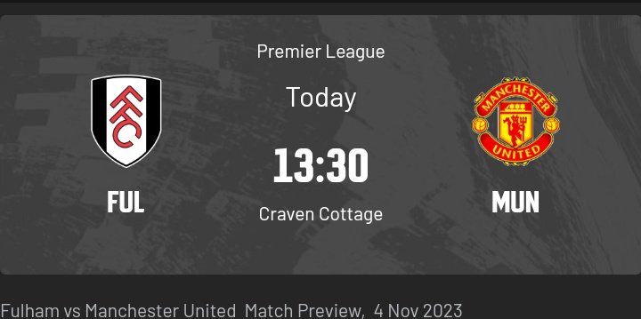 GustineSpace's tweet photo. Which Team are you rooting for? ⚽🥳

Like for Fullham
Retweet for Manchester United

Fulham vs Manchester United
#FULMUN https://t.co/bSqzvPVHB7