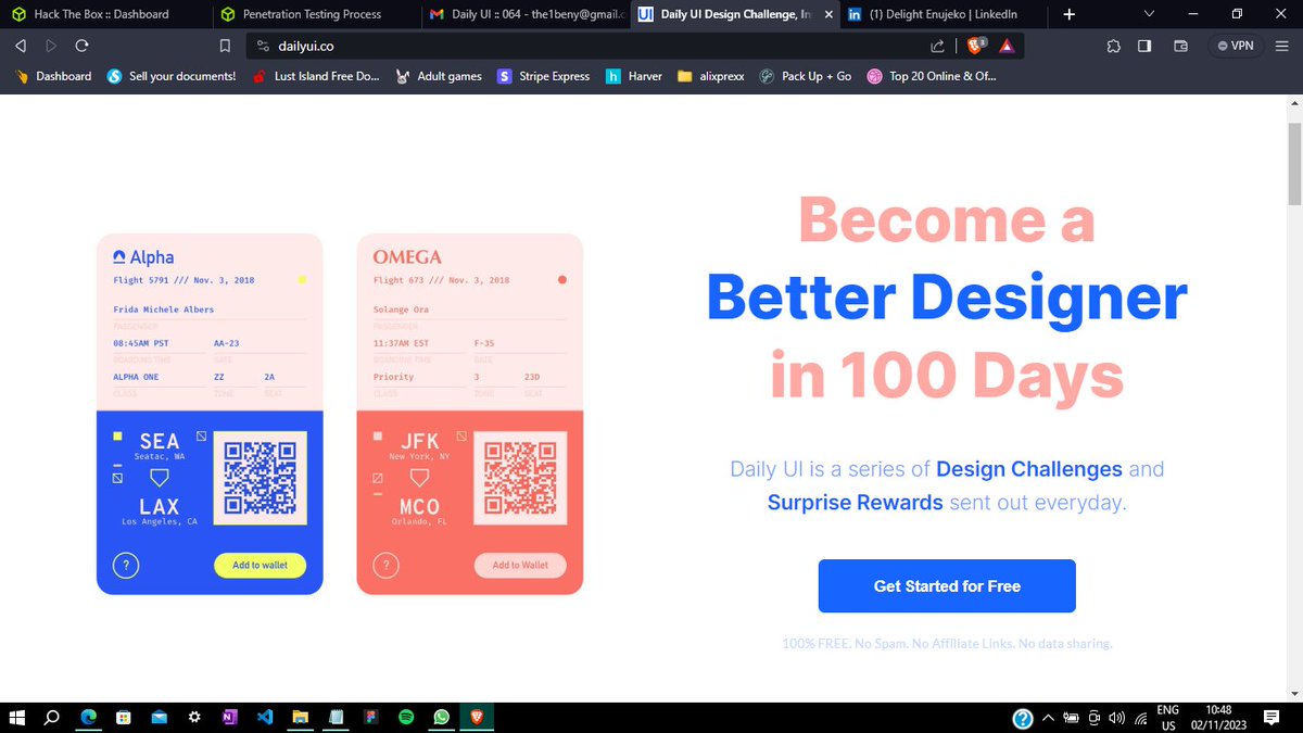 DesignerInCyber's tweet image. I was participating in the DailyUI 100day design challenge earlier this year but had to stop along the way for personal reasons. However, i will be resuming the challenge again, I will be posting every of my designs on here and on my Behance page. 
#dailyui #graphicdesigner