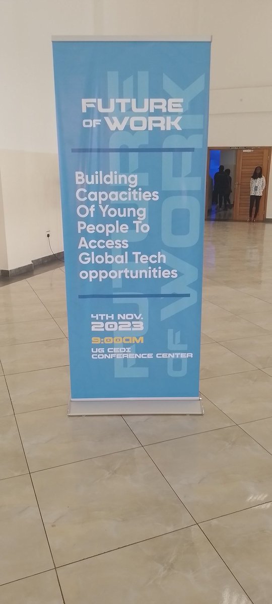 theagyemangduah's tweet photo. Tech #innovation is the new norm and the future.
Accessing these global tech opportunities... how do we get them? How do we utilise them?
#FutureOfWorkGH https://t.co/Z3ov2iobK1