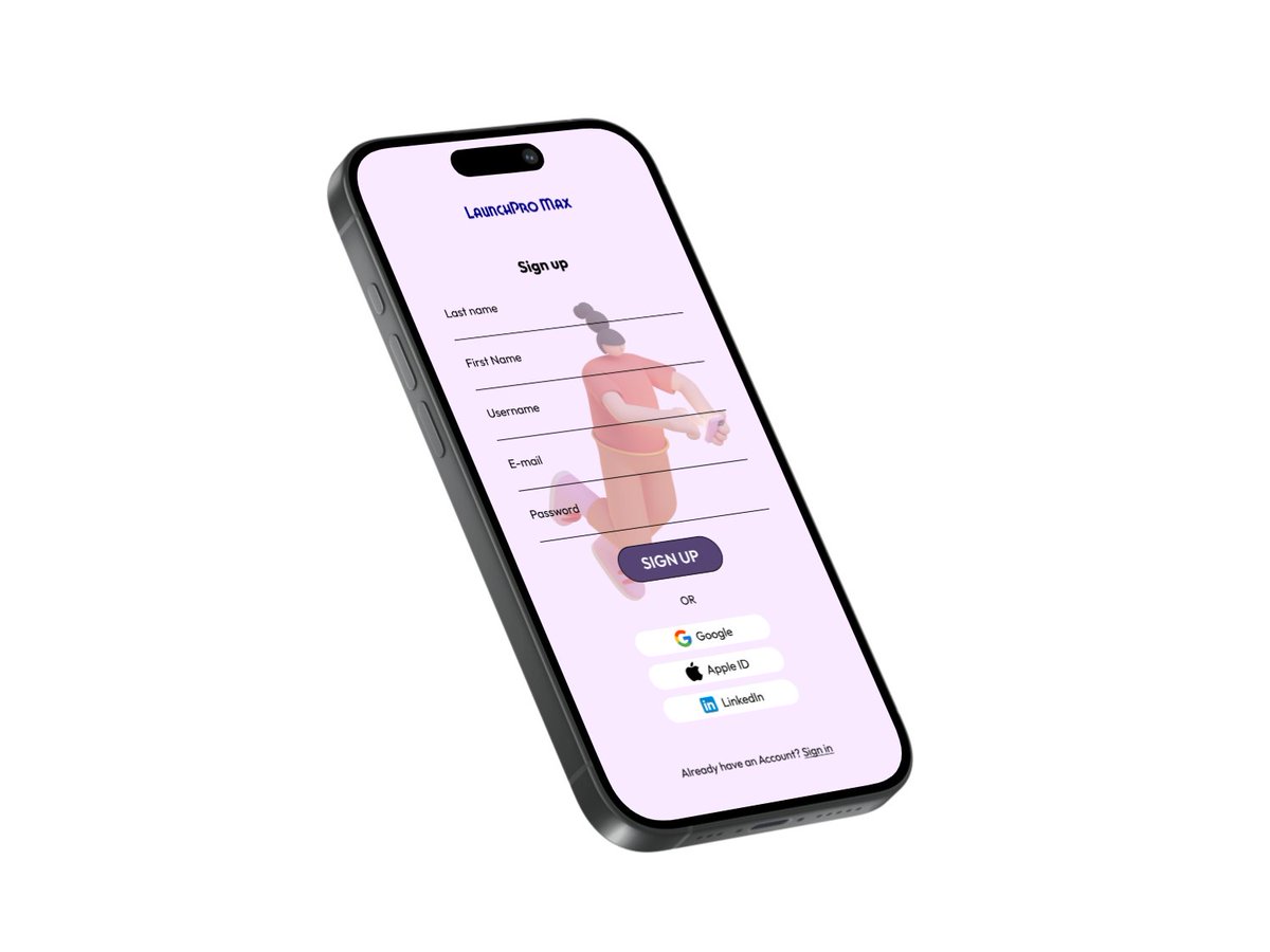 DesignerInCyber's tweet image. #DailyUI Challenge 001
Sign Up page, I designed a sign up page for a fin tech website and mobile app.