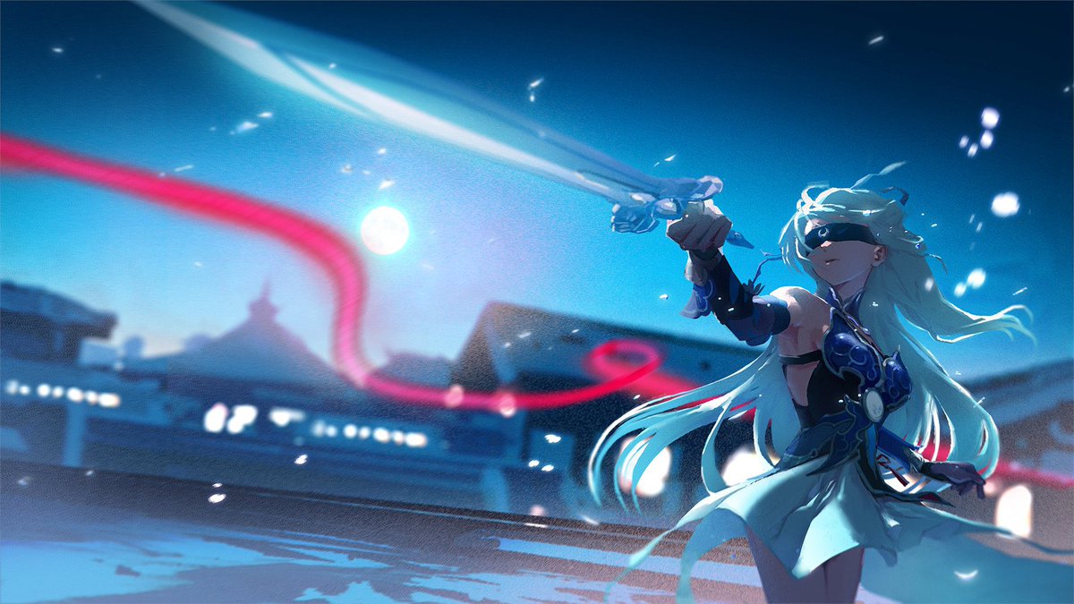 orenjikunArt's tweet photo. Jingliu for Honkai: Star Rail! Thanks for the opportunity! 

#StarRailBoxArt #HonkaiStarRail #ad https://t.co/Qbdqa4RELe
