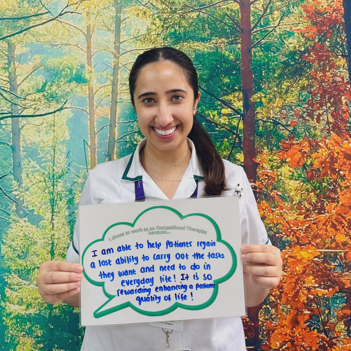 shivanitheOT's tweet image. Getting prepared for OT week next week #OccupationalTherapy #OTWeek 2023 @uhltherapy @SandraSpeller1 @Leic_hospital 💚 Very excited! 😄