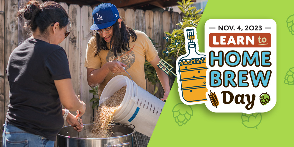 Today, celebrate the joy of beer and brewing—it's the @HomebrewAssoc annual #LearntoHomebrewDay. Find easy-to-follow recipes you can brew at home! craftbeer.com/full-pour/home…