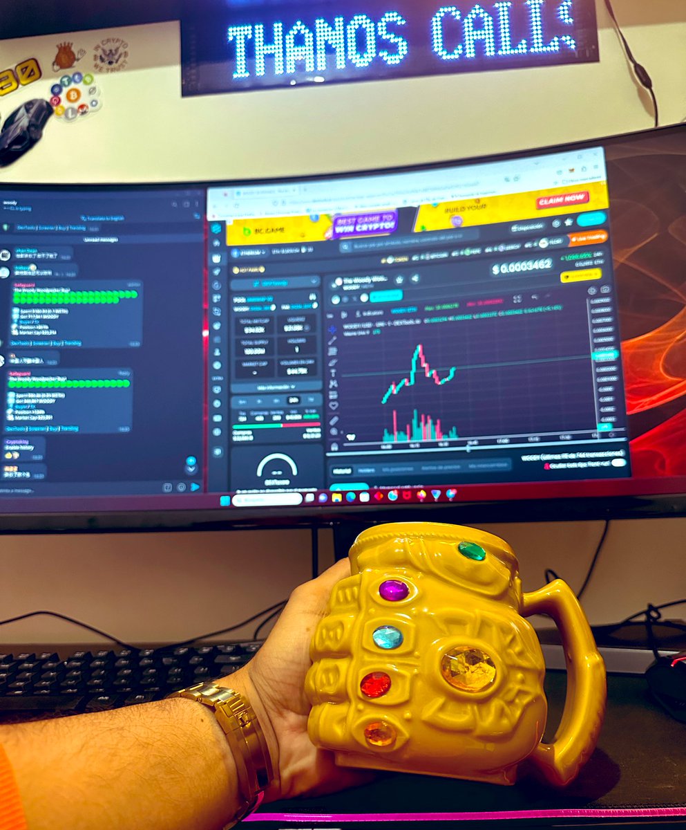GM friends, I hope you have a happy weekend, yesterday we obtained incredible profits $SAM was the one that gave us the most performance of 85X in the ATH. I keep working to hunt for more gems 🫡. Don't forget to join the best community
$RUNE $RMRK $TRIAS

t.me/ThanosRoom