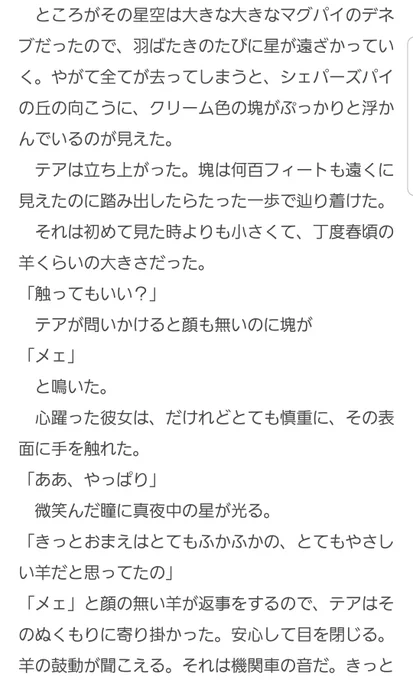 小説『#魔法使いの弟子の勤労 2』第4話 鳥の夜空は羊と眠る第1章完結編 