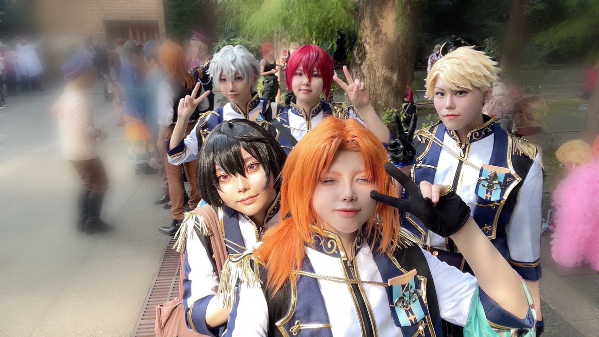 kisagi_hajime's tweet photo. 俺のKnights〜⚔️⚜️
ずっと笑っててめちゃくちゃ楽しかった〜🖤🖤(現在進行形)
またKnightsやろうね〜！！！！
うっちゅ〜🧡 https://t.co/9gT4o87EeI