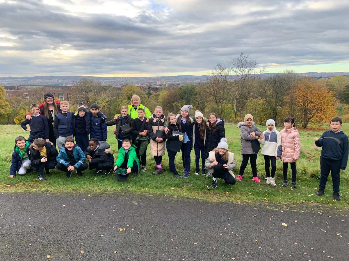 Two of our classes enjoying the great outdoors yesterday as they work towards completing the John Muir award. #outdoorlearning #johnmuiraward
