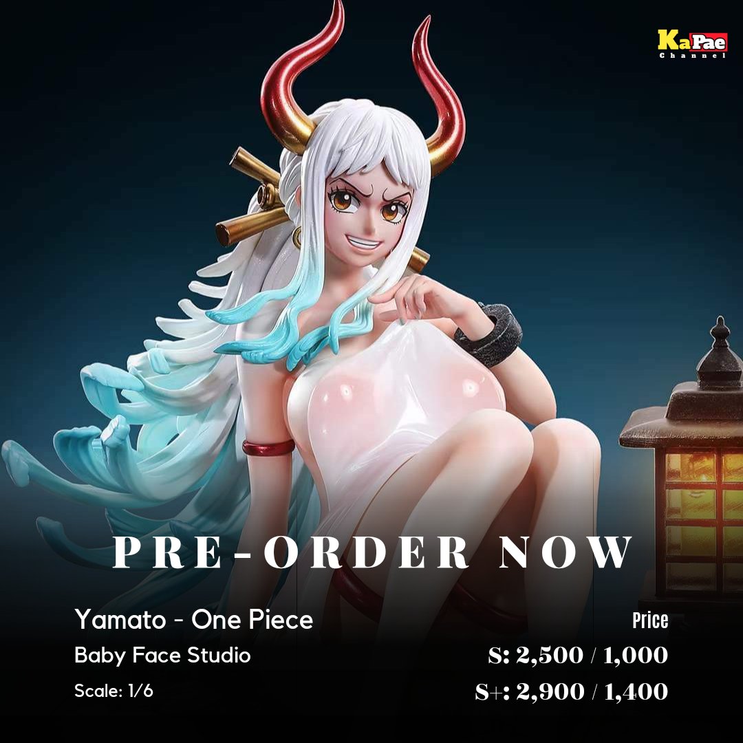FAce Studio YAMATO ヤマト 1/6スケール 1/6 Scale Yamato - ONE PIECE Resin Statue - Buster Studio