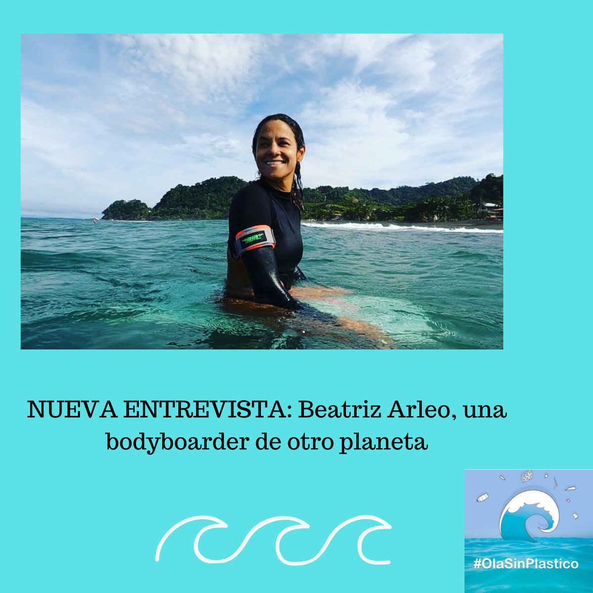 olasinplastico's tweet image. Hablamos con Beatriz Arleo, "corchera" desde hace muchos años y apasionada de este deporte. Además, se toma muy en serio el cuidado de nuestro planeta. Aquí tienes la entrevista.

olasinplastico.org/beatriz-arleo-…

#bodyboarding #bodyboard #bodyboardgirl #beatrizarleo #olasinplastico