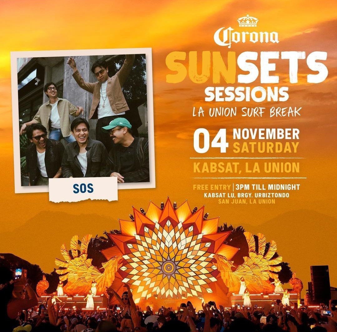 lovexpsyche's tweet photo. SOS for CORONA SUNSETS SESSIONS
Kabsat La Union
November 4, 2023
#SunsetsSessions #SOSband
📷coronaphilippines https://t.co/Pkp1bqOxXi