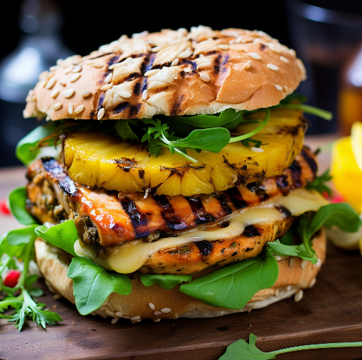 ChefsBurgers's tweet photo. Grilled Chicken and Pineapple Burger - Burgers Recipes For You 2023 https://t.co/mGWisKcUYj https://t.co/lG95hsjgVM