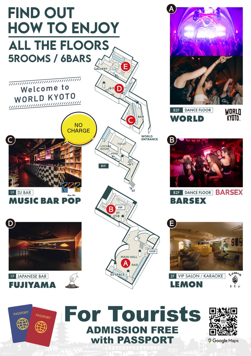 world_kyoto's tweet photo. 💫TONIGHT!! @world_kyoto
2023.11.04(SAT)
Sloppy Disk "So Sloppy #1" Japan Tour

🤩WORLD
GUEST DJ：Sloppy Disk
 (@KM_music_ ＋@TJO_DJ19)
DJ：AXCELL / SA!D / Yuto  

🤩BARSEX
DIESEL 2nd anniversary  

🤩FUJIYAMA POP奥 
COFFEE AND  

🤩POP MUSIC BAR
@murakamigo

#WORLDKYOTO https://t.co/yp3rmdOWW6