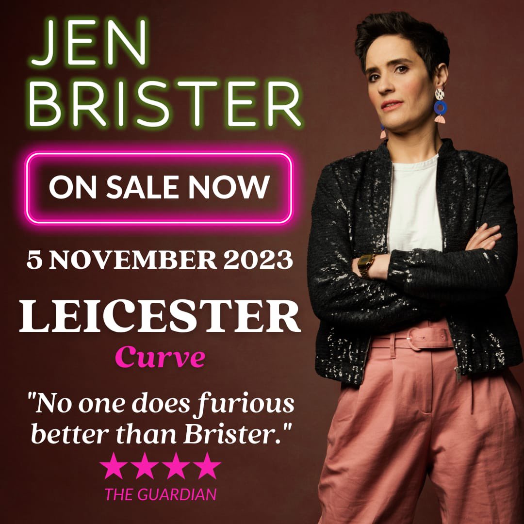 MYComedyLeics's tweet photo. One more day to go &amp; #jenbrister is back in town! https://t.co/UjmkcvHh0M