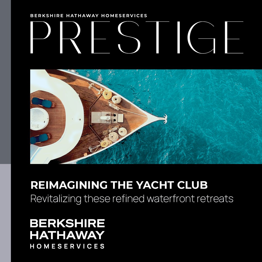 Reimagining The Yacht Club

Embark on a journey through the transformation of yacht clubs, embracing opulent coastal living, contemporary conveniences, and a tight-knit community.....
#YachtClub #PrestigeMagazine

auburnopelikaalrealestate.com/reimagining-th…