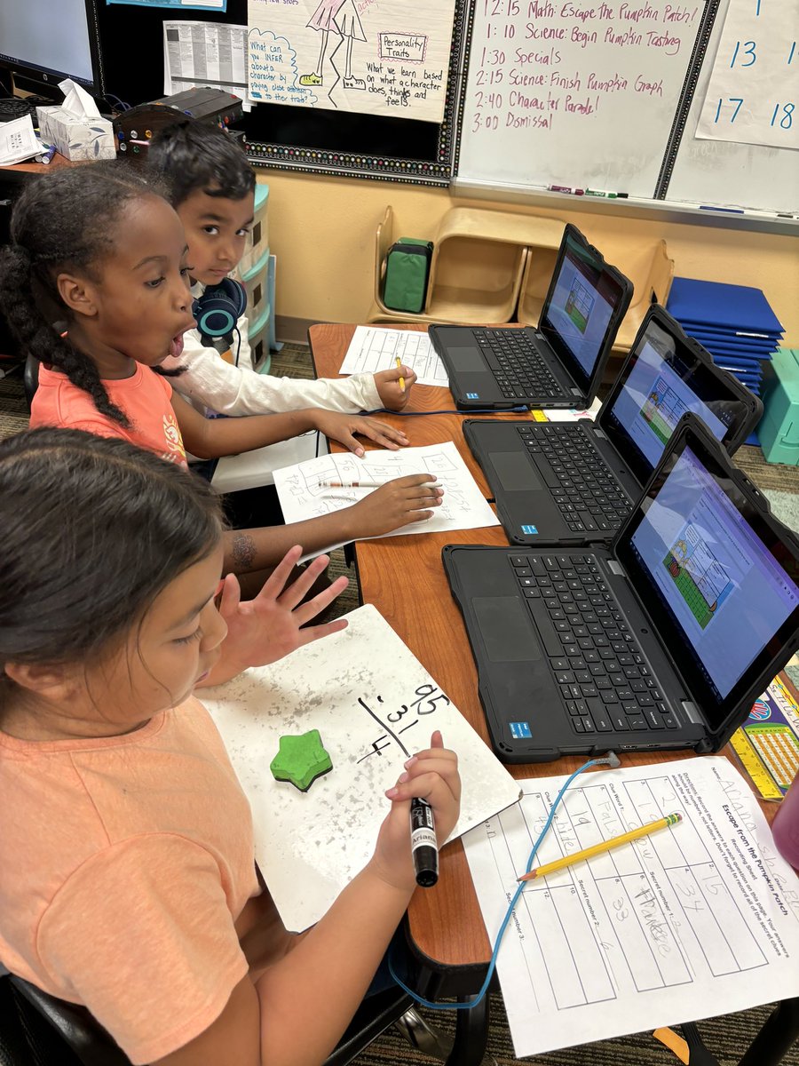 linke79's tweet photo. My class was able to review for our unit test and “Escape from the Pumpkin Patch!” I love the collaboration and excitement that digital escape rooms bring to the classroom! @arborridgek8 https://t.co/D1ZaViPuSX