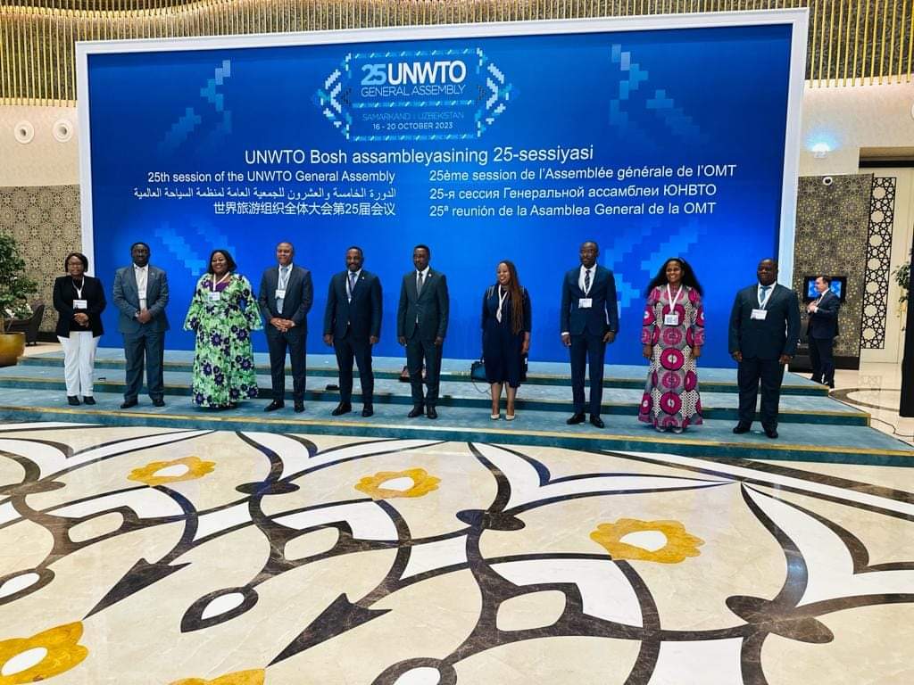 TourismZambia's tweet photo. ZAMBIA TO HOST UNWTO TOURISM THINK TANK SUMMIT IN 2024.

Following successful negotiations with UNWTO (United Nations World Tourism Organisation) at 25th UNWTO General Assembly in Samarkand, Uzbekistan. Zambia will host the UNWTO Tourism Think Tank  Summit in Livingstone, Zambia. https://t.co/ydG7rvnKz3