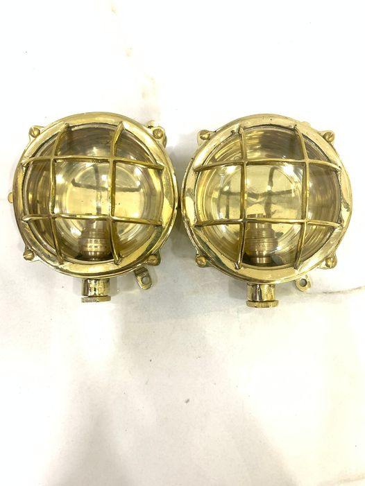 Excited to share the latest addition to my #etsy shop: Modern Style Wall Ceiling Mount Antique Replica Brass Bulkhead Deck Light Fixture Fixture 2 Pcs etsy.me/3MuRreu #gold #bedroom #artdeco #housewarming #independenceday #metalworking #livingroomlight #modernc