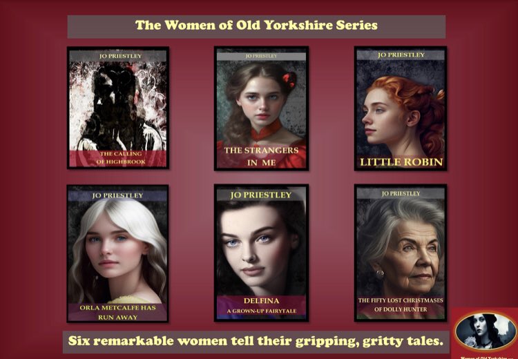 jo_p_writes's tweet image. As I’ve gone through life I’ve realised we can have flaws and still be a good person. Over the eight years I wrote the six tales I aimed to give you a slice of authentic Yorkshire life albeit in days gone by … and with warts and all 😊 
Have a cosy weekend.
Linktree in bio.