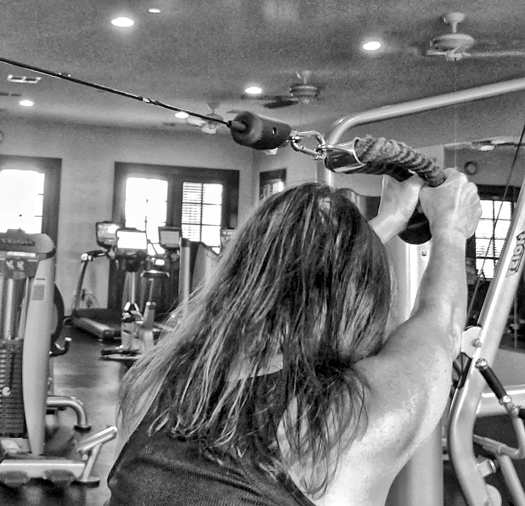 RemakingMonica's tweet photo. LADIES! Iron is your friend. You want to look younger and stronger? Train your triceps.
They CAN go from sausages to sculpted with hard work. Ask me how I know...
#NoBingoWings #StrengthTraining #MuscleBuildsTheMind #Discipline #FountainOfYouth https://t.co/dvcfO7eWzZ