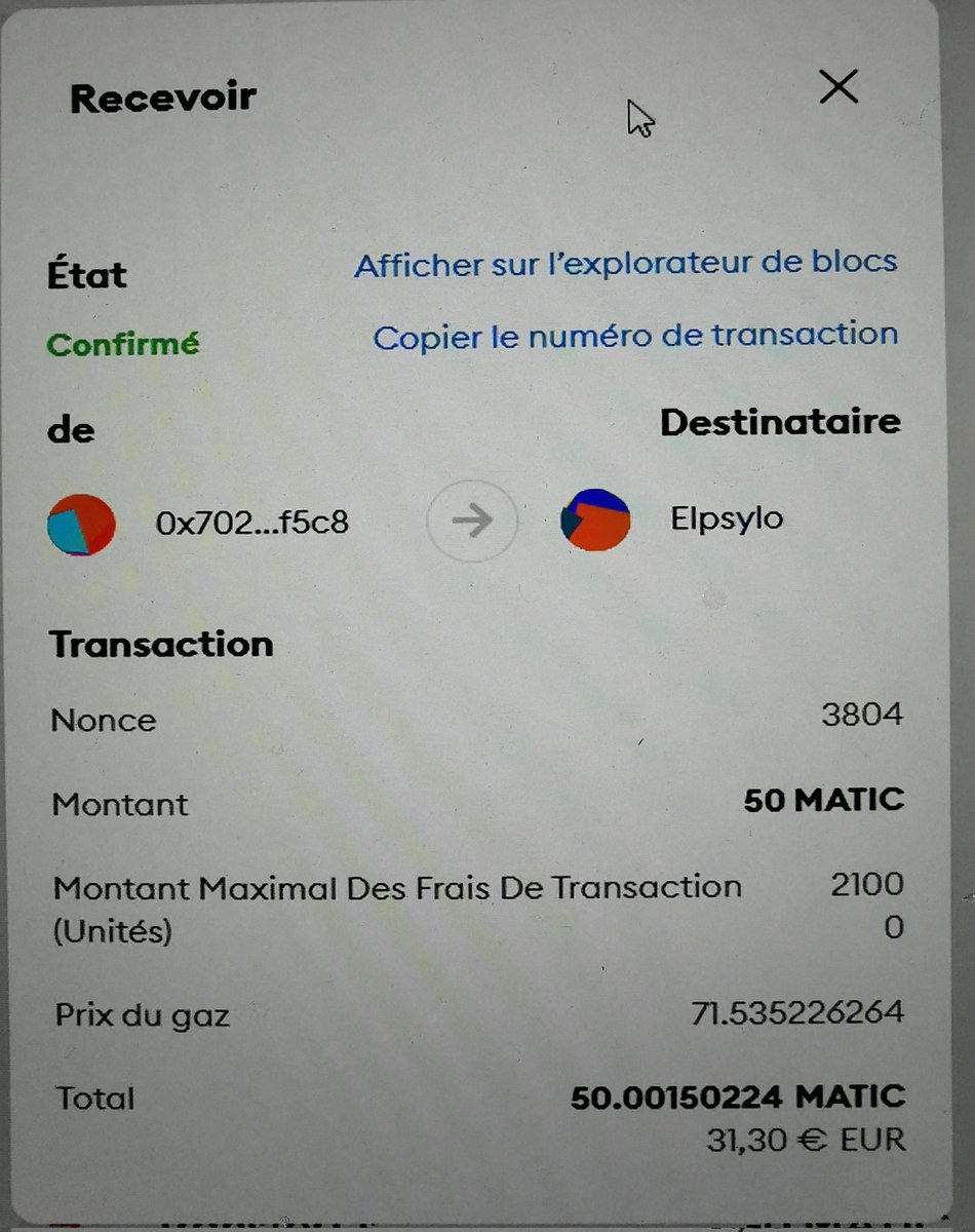 Elpsylo_1's tweet photo. Thanks a lot @GalaxyGamersNFT for all Greats Games Time in ur community ๐๐ฅ
My reward for 1st place in last Poker Time : โผ๏ธ๐คฉ
#NFTCommunitys
#NFTCollection #Polygon #lotpak #Web3 #NFTs #web3gaming https://t.co/4jmVISyItm