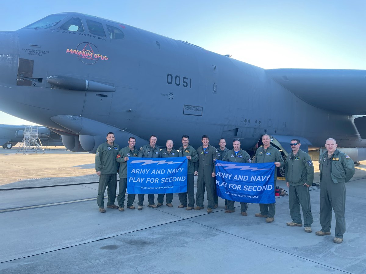 307th Bomb Wing (@307bombwing) on Twitter photo Let the race for second place begin. Geaux Air Force! Beat Army! <a href="/TeamBarksdale/">Team Barksdale</a> <a href="/usairforce/">U.S. Air Force</a> @AF_Academy <a href="/CBSSports/">CBS Sports</a> Let the race for second place begin. Geaux Air Force! Beat Army! <a href="/TeamBarksdale/">Team Barksdale</a> <a href="/usairforce/">U.S. Air Force</a> @AF_Academy <a href="/CBSSports/">CBS Sports</a>