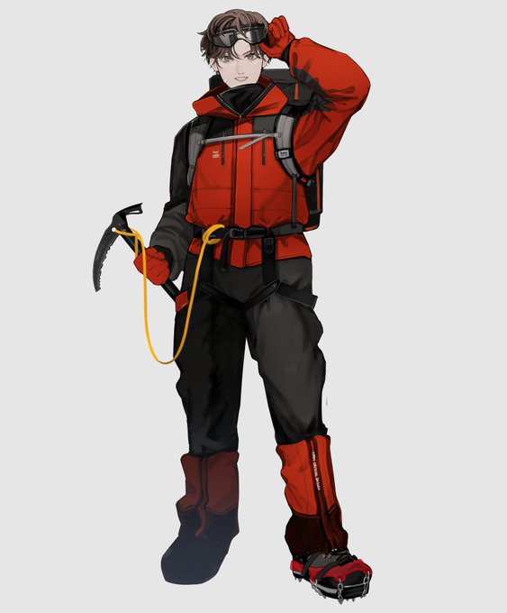 「black pants red gloves」 illustration images(Latest)｜2pages