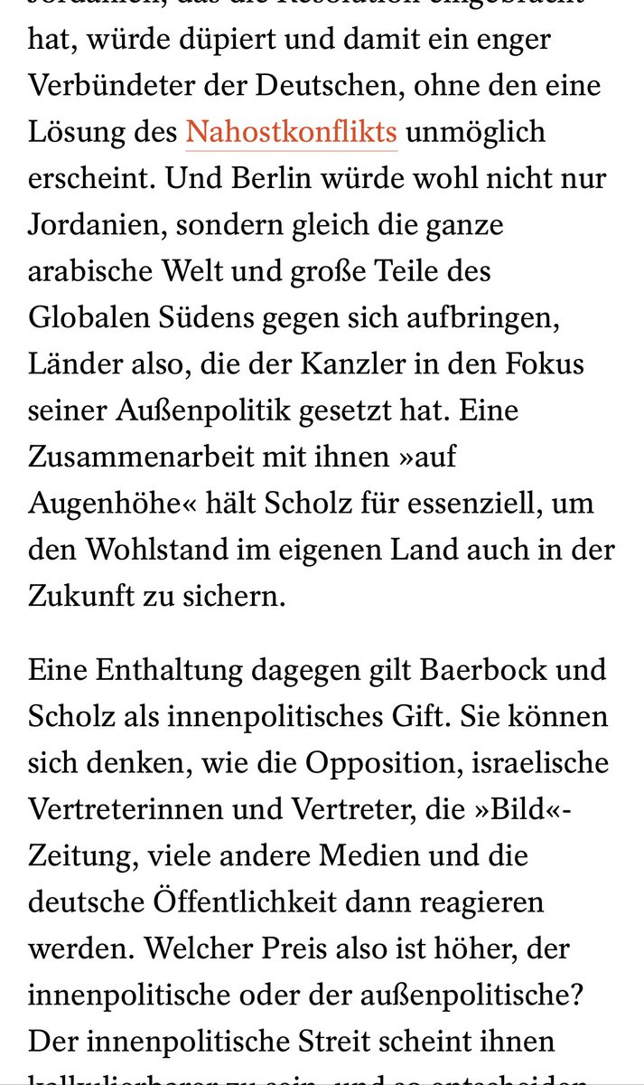 Mark Schieritz (@schieritz) on Twitter photo Wenn es stimmt was die Kollegen des <a href="/derspiegel/">DER SPIEGEL</a> schreiben (und ich habe aehnliche Informationen) haben Baerbock und Scholz also gegen Symbolpolitik und für realen Einfluss entschieden obwohl sie wussten dass es Ärger mit der BILD geben würde.
Policies > politics Wenn es stimmt was die Kollegen des <a href="/derspiegel/">DER SPIEGEL</a> schreiben (und ich habe aehnliche Informationen) haben Baerbock und Scholz also gegen Symbolpolitik und für realen Einfluss entschieden obwohl sie wussten dass es Ärger mit der BILD geben würde.
Policies > politics