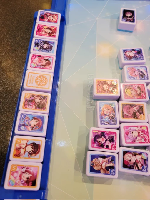 *会(円盤観賞&仁義なきドンジャラ会)でした!楽しかった!なかなか揃わぬ*にやきもきしたぜ…