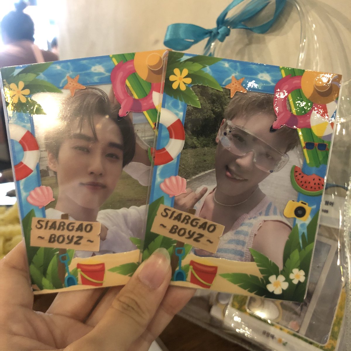 formyfourth's tweet photo. my siargao boyz finally have their own homes 🥹🥹 tysm for this @LittleFennecPH,,, super pretty designs as always!! hihi 💖 https://t.co/WrTBSB82dc