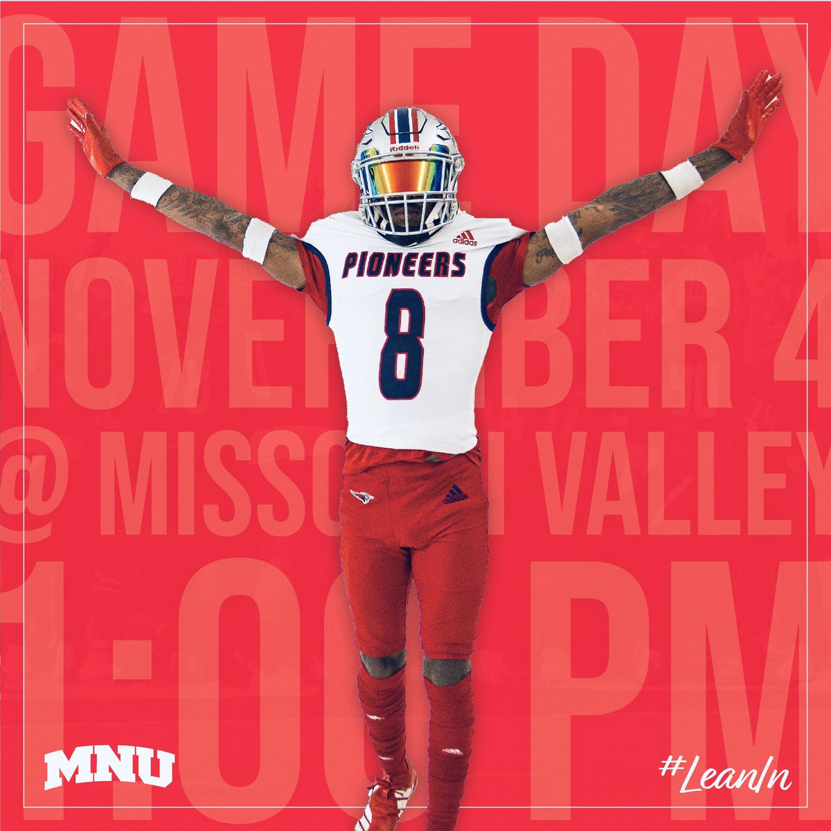 ⚪️🔴 It’s Game Day ⚪️🔴
⏰: 1:00 PM
📍: Marshall, MO
🆚: Missouri Valley
📊: mnusports.com/sidearmstats/f…
🖥: heartconferencenetwork.com/?bfplayvid=738…
#ACTivate