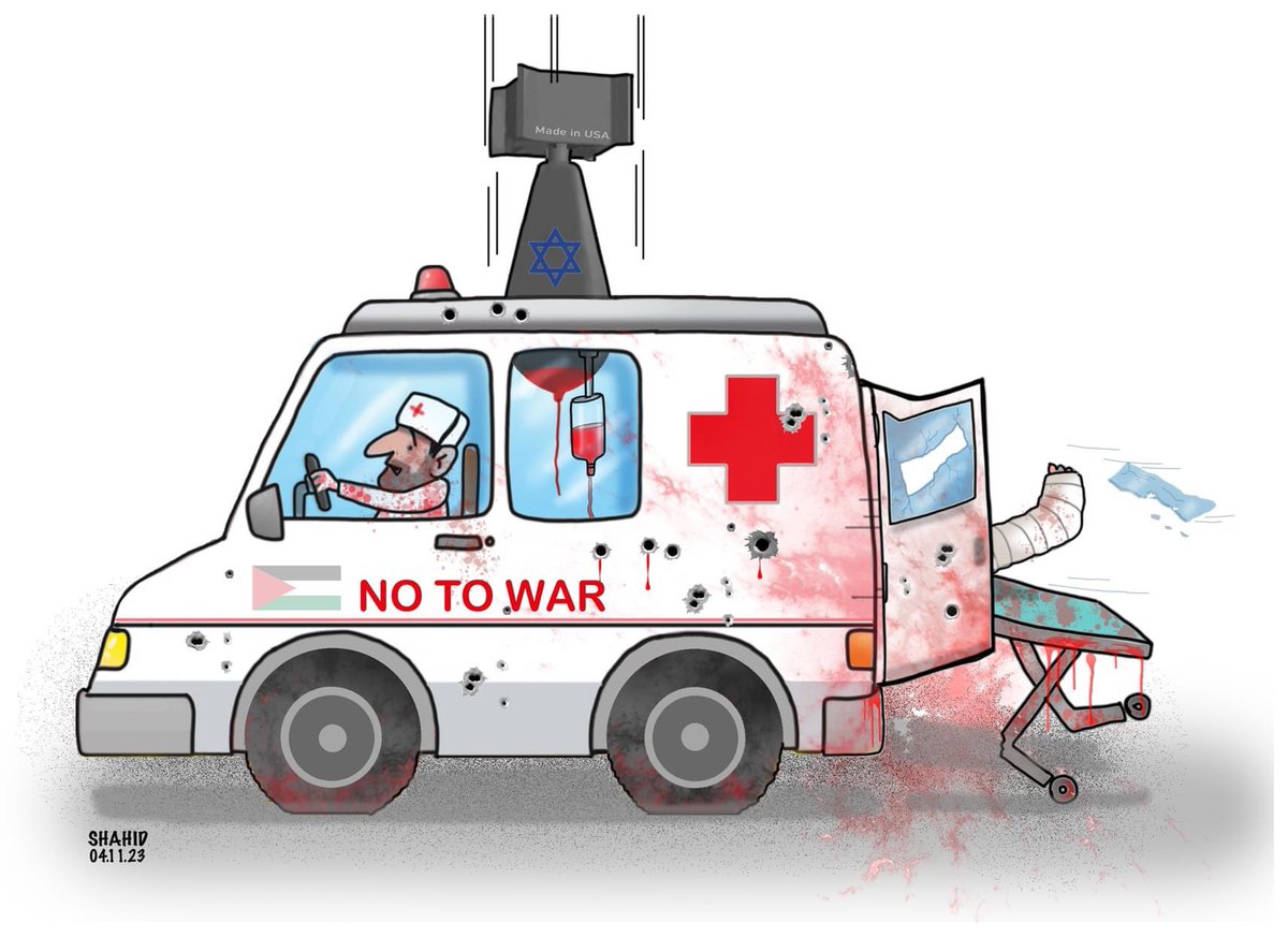 atiqshahid2's tweet image. #attacking an #Ambulances is a crime against #humanity !#Genocide_in_Gaza #extremisim