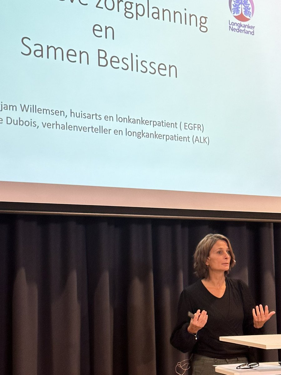 herder_judith's tweet photo. Mirjam Willemsen bij Longkanker Nederland bijeenkomst, weer een prachtig verhaal @LongkankerNL @antoniuszkh @MeanderMC https://t.co/odOhs7BTa4