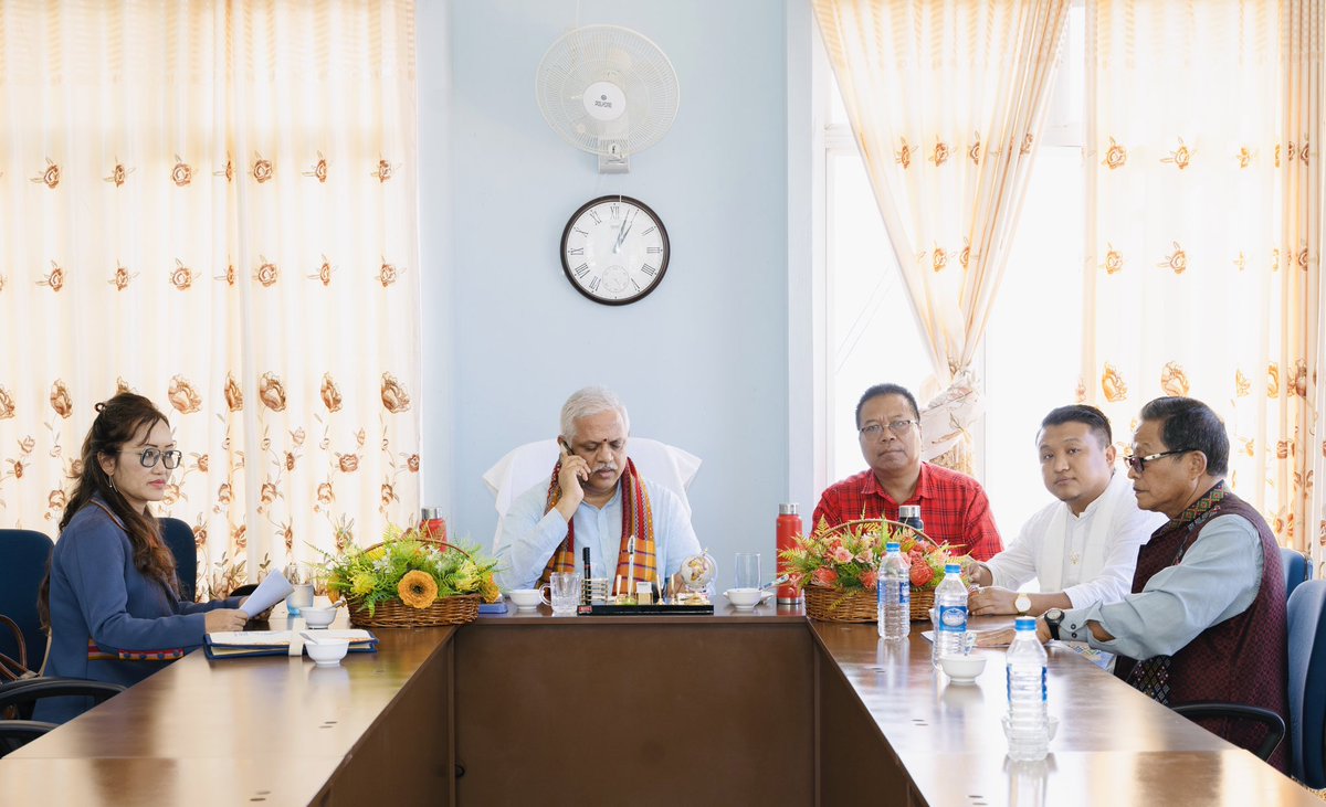 Maraland BJP is fortunate enough to have @BJP4India National General Secretary (Org) Shri. @blsanthosh ji visiting us. His presence here will surely boost the morale of all of us- the karyakartas. We will surely contribute two seats from Siaha District. I urge every voters to…