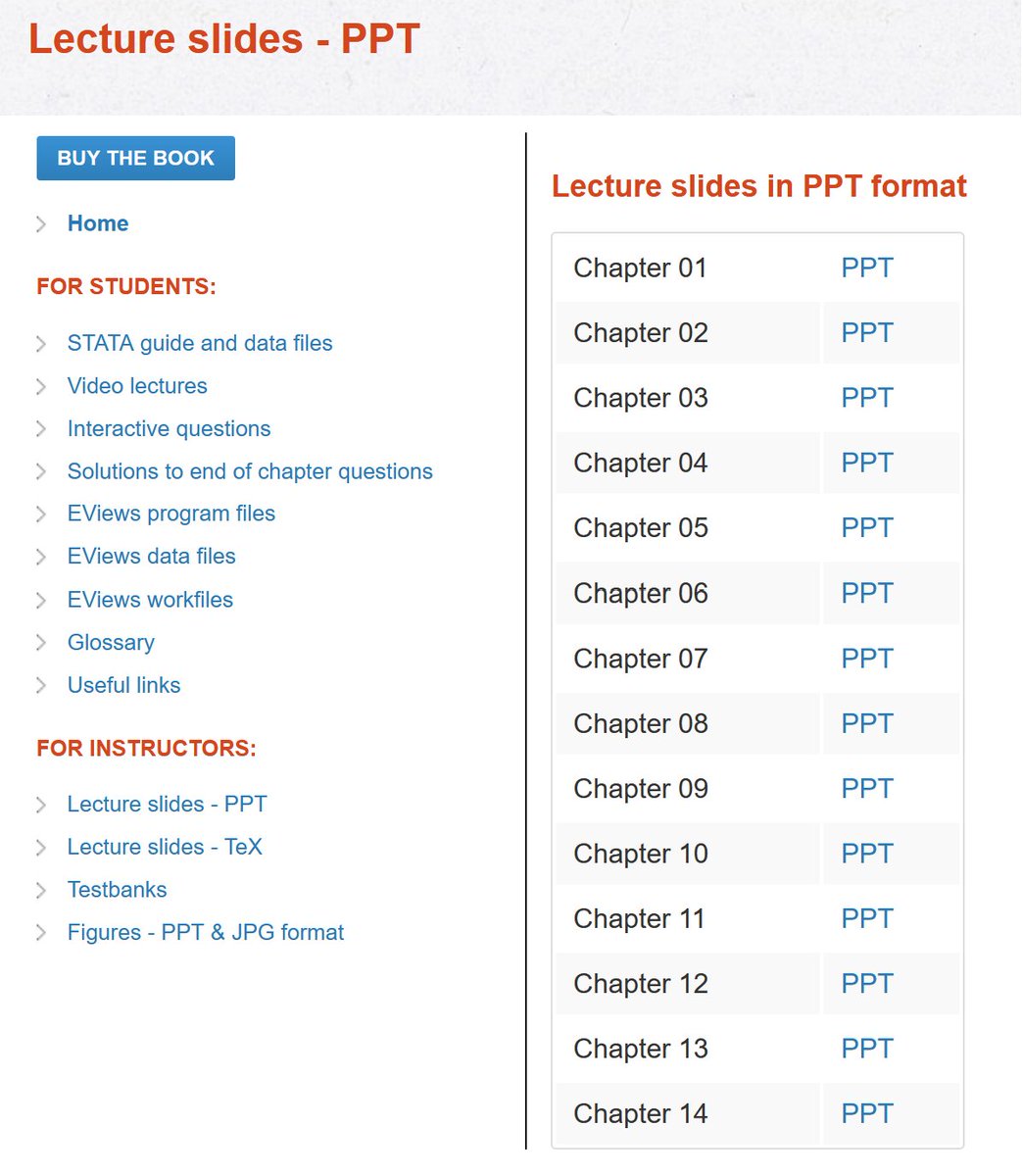 CavaliereGiu's tweet photo. Hi #EconTwitter! 

Need to wrap up some slides on introductory econometrics for #finance? 

Or looking for theory and practical exercises, including datasets?  

Check out the resources tied to Chris Brooks' introductory financial #Econometrics book. 📚 

Lots of interesting stuff for learners and instructors alike - very useful! ⭐️

Link: https://t.co/ggU8cpAmdY
