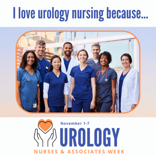 UrologicNurses's tweet photo. Do you love urology nursing? Share, tag, or comment below to share your story! #UrologyNurseWeek23 #urologic #nurses #UroNurse #UrSoMe #urologicnursing https://t.co/aeonrh2y9k