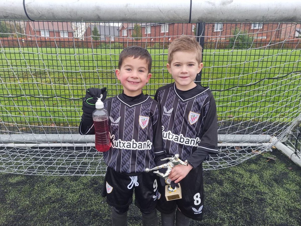 Another fantastic game this morning for the Stocky Whites U6s against a strong Huyton Junior Madrid , coming away 2-1 winners, every single player battle so hard and never stopped working for each other 🫡 love watching this team grow ⚪️⚪️ <a href="/stocky_bilbao/">Stocky Bilbao</a>