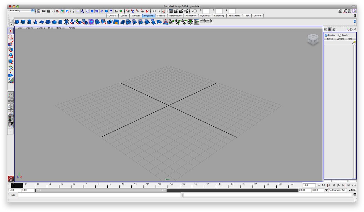 dolltator's tweet image. Autodesk Maya 2008 (2008)

📀私が最初に使ったMayaのバージョンです…
📀The first version of Maya I used…
📀我第一次接觸到的Maya版本…

#電子文物 #DigitalRelic #デジタル遺物 #Maya