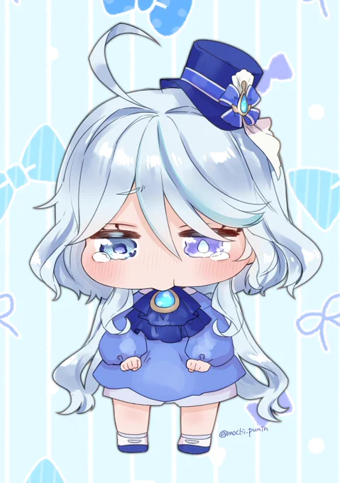 フリーナちゃ〜〜〜抱っこしてよちよちしたい #原神
