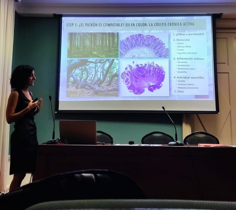DraEosina's tweet photo. Muchas gracias a la @atecan_apiam por invitarme a su territorial. Espero que hayáis encontrado útil la charla sobre Enfermedad Inflamatoria Intestinal 🥹 Esta tarde a disfrutar de Tenerife 🏝️ https://t.co/ISY3DRPpRj