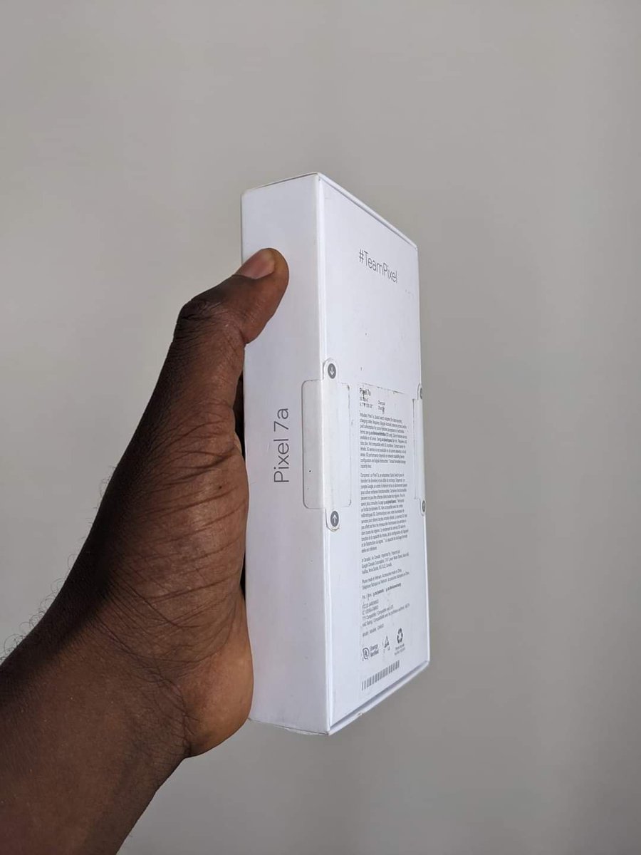 bonnesaffctnou's tweet photo. 📸 Même qualité photo que l'iPhone 14
😍 Google Pixel 7a 128 Go neuf scellé à vendre !
Offrez-vous maintenant l'iPhone des Android, le Google Pixel dans sa version 7a excellent en tout 👍

💰 Prix : 360.000 F neuf scellé
☎️ Tél vendeur : (+229) 66 82 82 63 https://t.co/Q2yLOR9Bwe