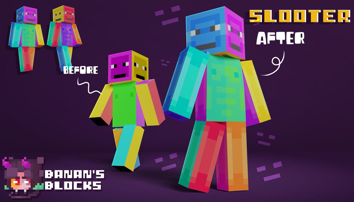 BanansBlocks's tweet photo. ✨ Commission Time ✨
Skin request from @ slooter .mc on Instagram
.
What direction is he facing?
Yes.
.
#minecraftskin #mcskin #minecraft #minecraftuniverse #minecraftcreations #minecraftjava #minecraftbedrock #minecraftinspirations #skinupdate https://t.co/CqrXSJ1nol