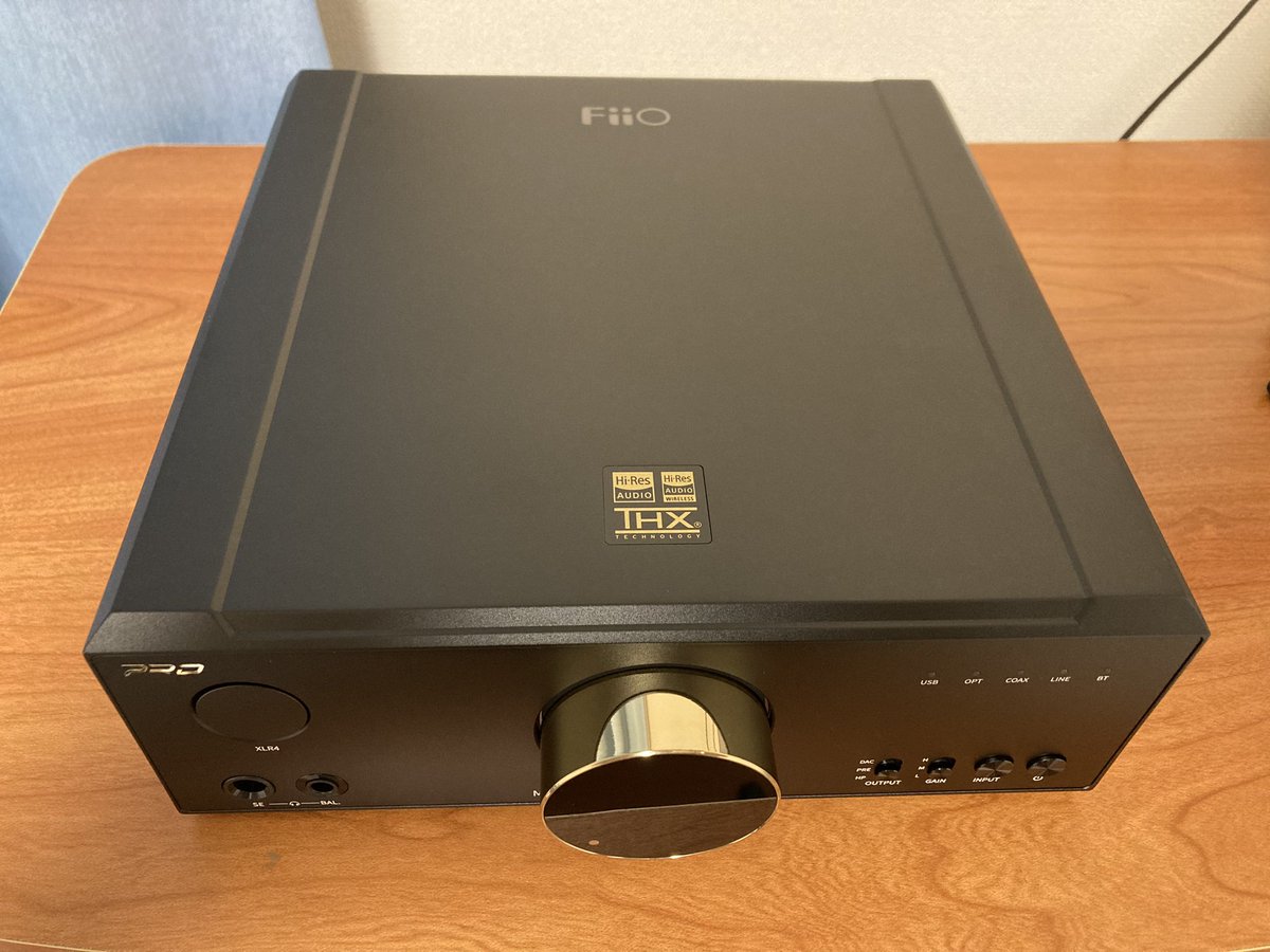 yakko0923's tweet photo. HD660S2を使い始めたらFiiO K7では物足りなくなってしまって🥺
買いましたFiiO K9 Pro ESS
660S2が下から上まで綺麗でパワフルに、余裕で鳴るようになって感動🥰
最高です。
#fiio
#k9pro https://t.co/WrBvnGnuKJ